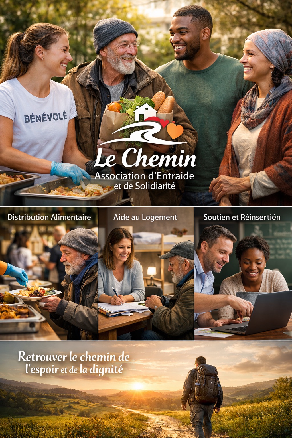 Le Chemin - Association d'entraide et de solidarité