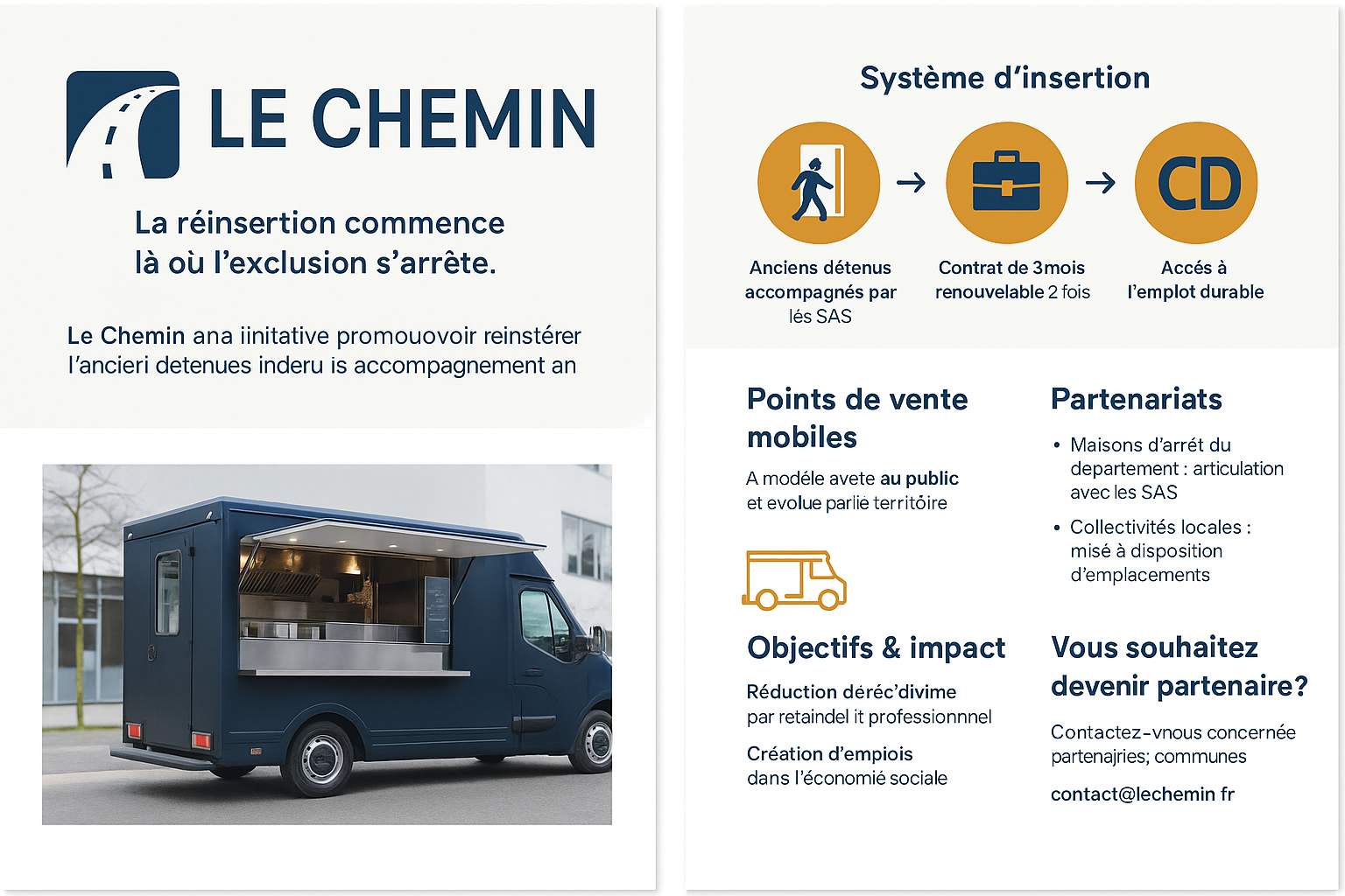 Système d'insertion Le Chemin